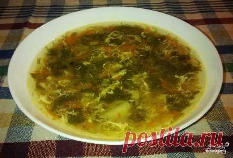 Щавелевый суп с яйцом - пошаговый рецепт с фото на Повар.ру