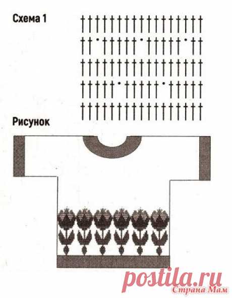 Джемпер Сон луковицы. - Все в ажуре... (вязание крючком) - Страна Мам