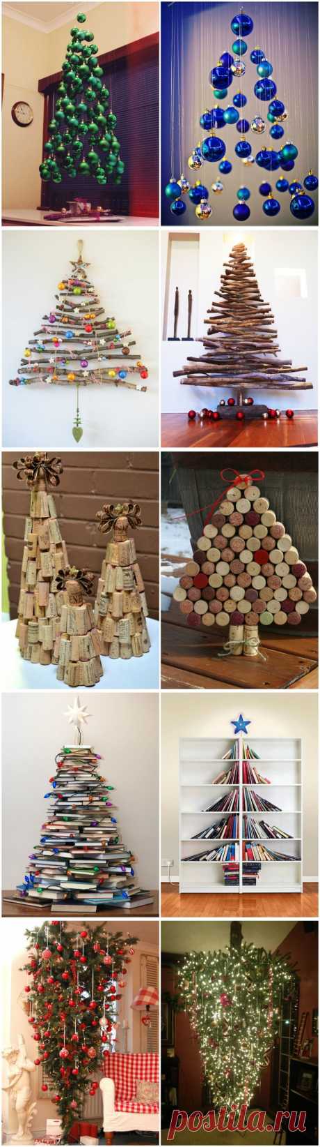 15 идей для творческой новогодней елки