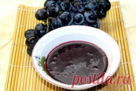 Виноградный соус с добавлением базилика и мяты - пошаговый рецепт с фото