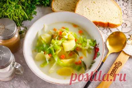 Молочный суп с капустой и картофелем - пошаговый рецепт с фото на Повар.ру