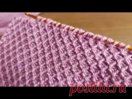 Super Easy Tunisian Knitting - Tunus Örgü Modeli