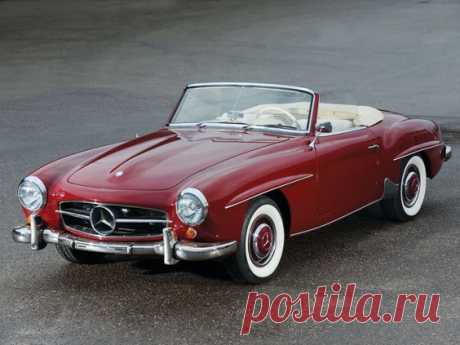 Ретро:
1960 Mercedes-Benz 190 SL roadster Mehr