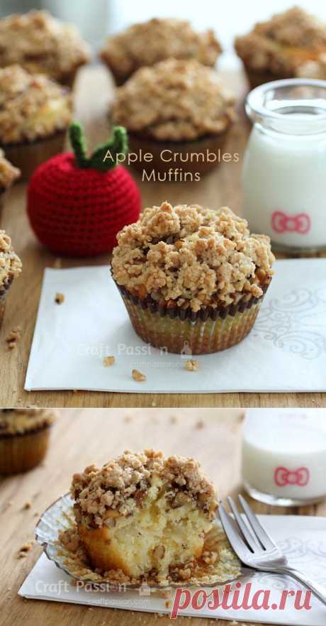 Recipe | Apple Crumble Muffins