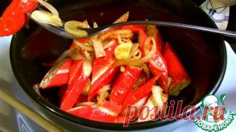 Маринованные крабовые палочки "Корея" - кулинарный рецепт