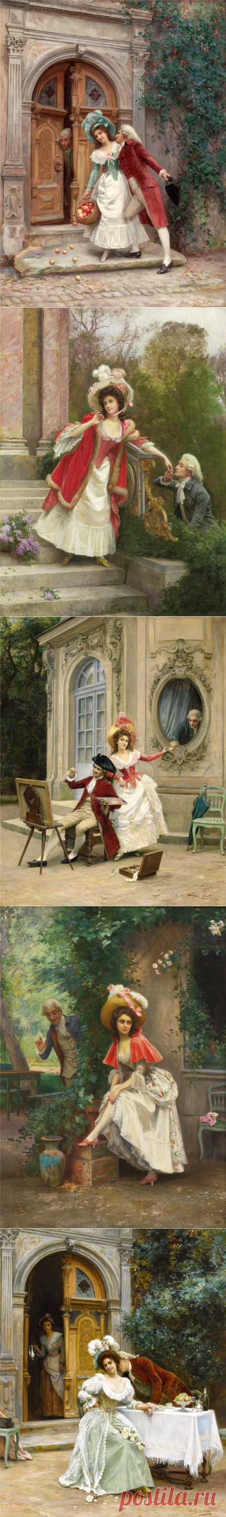 В коллекцию... Jules Girardet (French, 1856-1938).