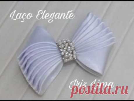 Laço De Fita Cetim - Laço Elegante -  🎀 DIY🎀  PAP 🎀 TUTORIAL 🎀