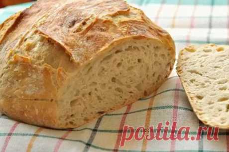 Как приготовить хлеб бeз замecа.  - рецепт, ингредиенты и фотографии