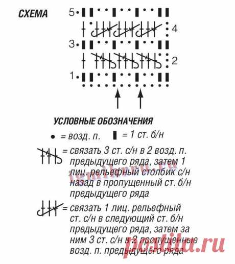 Лаконичный серо-бежевый пуловер с карманом. Вязание крючком