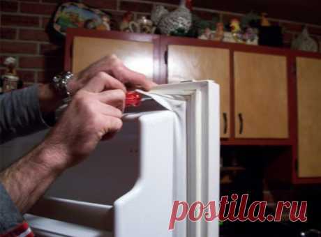 ​Как заменить резиновый уплотнитель в холодильнике — Полезные советы