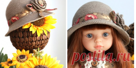 МК Авторская шляпка от Ольги Бабушкиной🎀 | Любимая кукла PAOLA REINA Паола Рейна, Готц | ВКонтакте