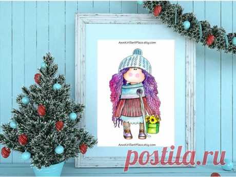 Watercolor Doll Art Nursery Decor Print Digital Tilda | Etsy Watercolor Doll Art, Nursery Decor Print, Digital Tilda Poster, Fabric Doll Painting, Handmade Doll Printable, Baby room Interior Idea _____________________________________________________________________________________  INSTANT DOWNLOAD WATERCOLOR PAINTING  - based on our doll coloring pages - can