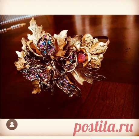 Accessories | Cosmik Souls Large Orchid Jeweled Headband | Poshmark