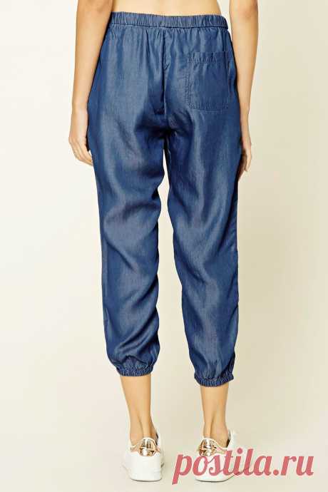 Denim Jogger Pants | Forever 21 - 2000190192