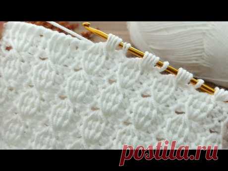 Amazing👌 * Super Easy Tunisian Crochet Baby Blanket For Beginners online Tutorial * #Tunisian