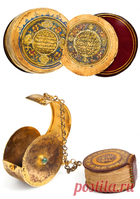 Миниатюрный иллюминированный Коран во встроенной коробке