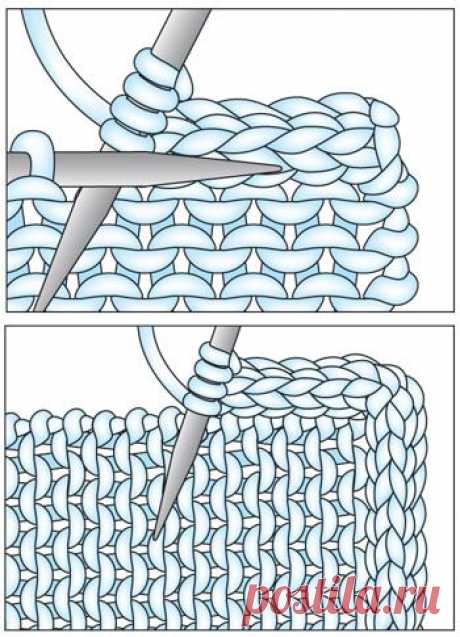 Attached I Cord - How to Knit - Knitting Techniques