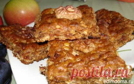 Печенье с яблоками, финиками и грецкими орехами | Кулинарные рецепты от «Едим дома!»