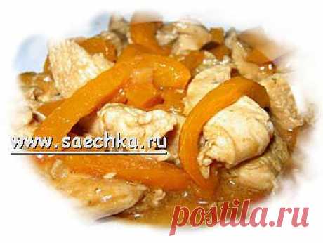 Курица по-китайски в ВОКе | Saechka.Ru - рецепты с фото