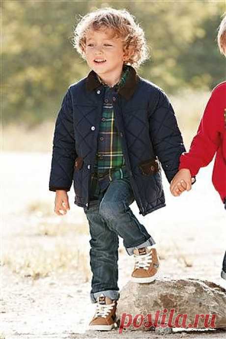 Buy Navy Quilted Jacket (3-6yrs) from the Next UK online shop