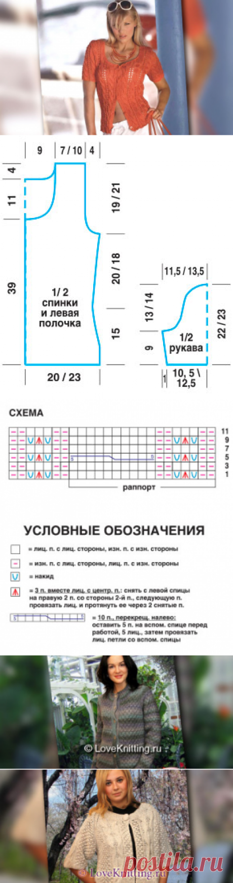 Летний жакет | Loveknitting.ru