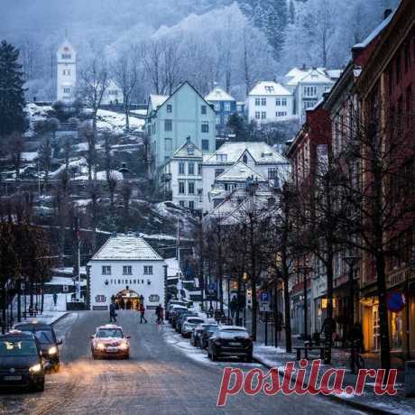 Берген, город в Норвегии