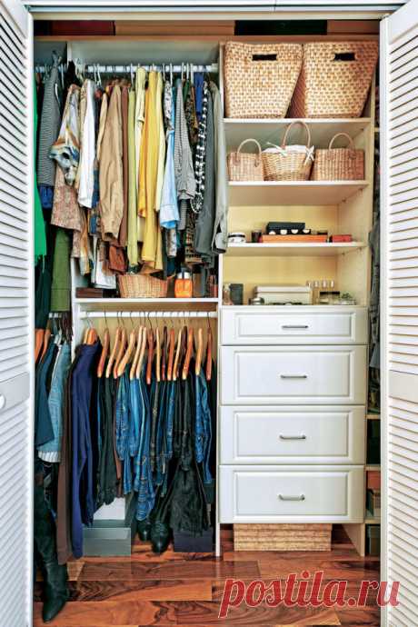Как раскладывать вещи в шкафу: 5 советов – Lisa.ru