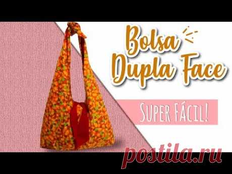 DIY BOLSA DUPLA FACE - PAP SUPER FÁCIL