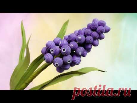 ABC TV | How To Make Muscari Flower - Paper Quilling - Craft Tutorial