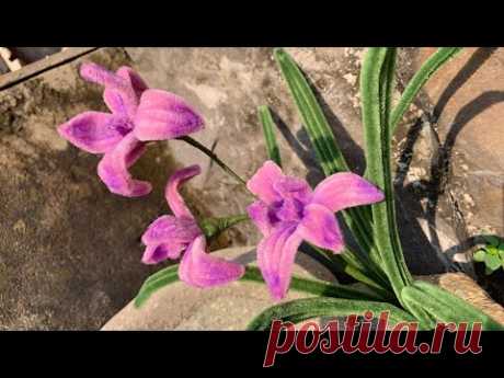 ABC TV | How To Make Iris Flower With Pipe Cleaner - Craft Tutorial