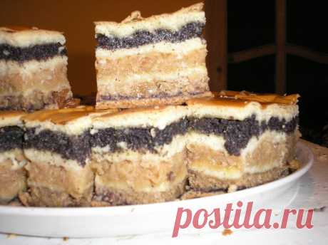 Пирог - флодни (flodni) – пошаговый рецепт с фотографиями