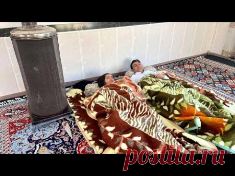 A Typical Day of a Couple in a Remote Village in Kurdistan | Daily Routines in Village