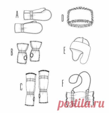 Модный портал. Выкройки шапок из меха - Все о моде