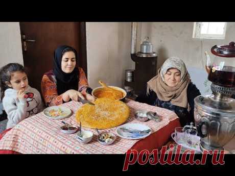 Деревенская жизнь Иран | Mix Ежедневная рутинная деревенская жизнь в Иране | Деревня Землетрясение