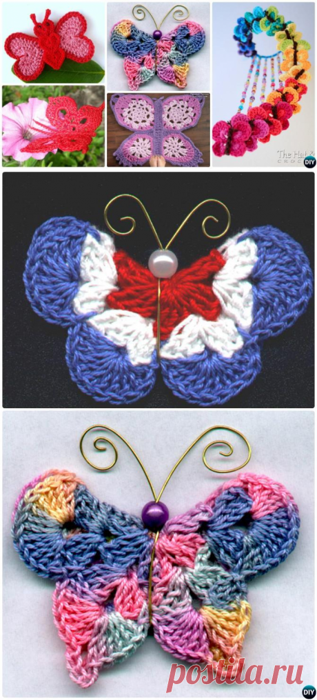 Crochet Butterfly Free Patterns