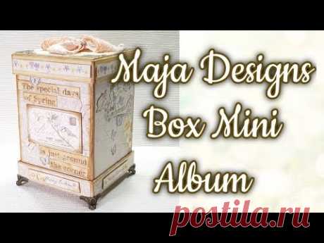 Maja Designs Box Mini Album Walkthrough