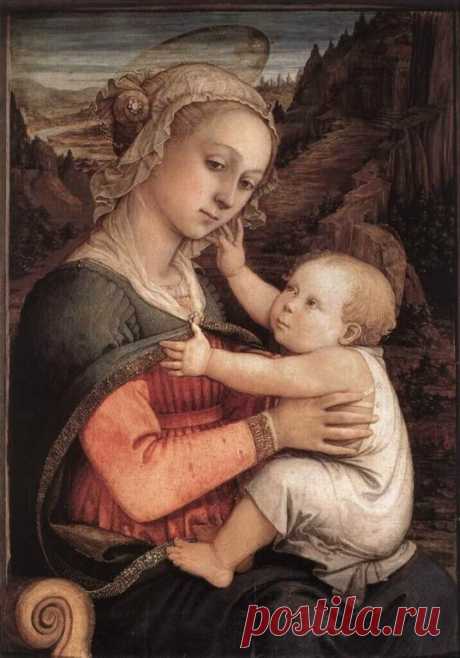 "Мадонна"
Около 1460г.
Художник Фра Филиппо Липпи (1406—1469) — флорентийский живописец, один из виднейших мастеров раннего итальянского Возрождения.

Модель, с которой был написан этот прекрасный образ, была юной монахиней, её звали Лукреция Бутти.
   Пятидесятилетний художник в неё безумно влюбился. Но! Мало того, что он для неё был стариком, такие ещё и сам был монахом. И что бы вы думали - девушка ответила ему взаимностью, и любовь смела́ на их пути все преграды. Они о...