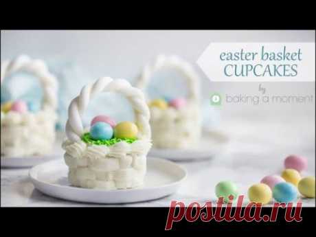 Easter Basket Cupcakes