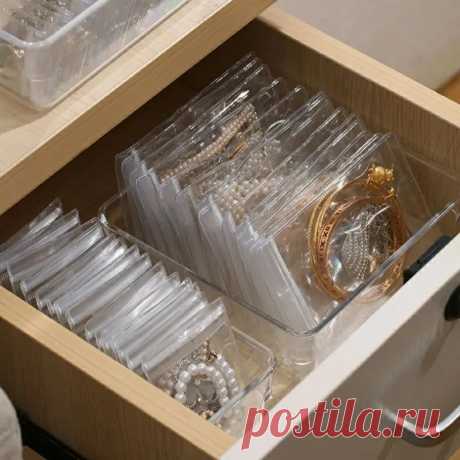 Clear Jewelry Anti Oxidation Zipper Bag Antitarnish Plastic - Temu