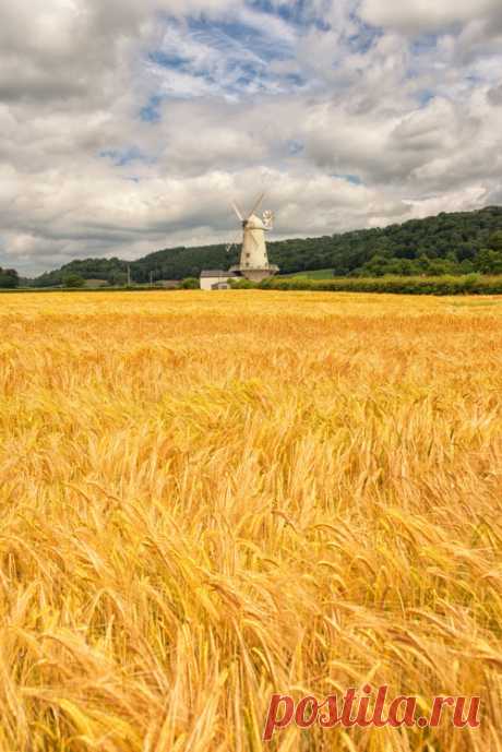 Szibarita | lovewales: Usk Valley Windmill, Llancayo  |  by...