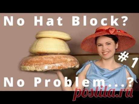 DIY hat block using expanding foam #1