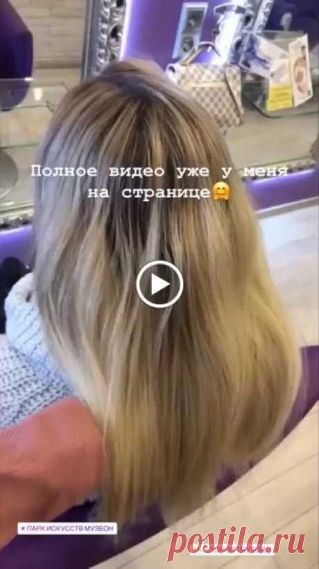 Полное видео уже у меня на странице https://www.instagram.com/alinka_hair/