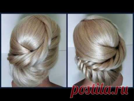 Прически.Обучение прическам.Красивые прически.Course on hairstyles.Beautiful hairstyles.