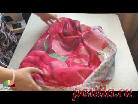 Наволочка своими руками. DIY pillowcase. - YouTube