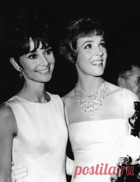 Screen Goddess - Audrey Hepburn &amp; Julie Andrews 1965