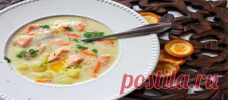 Сливочный суп с семгой: 10 ресторанных блюд