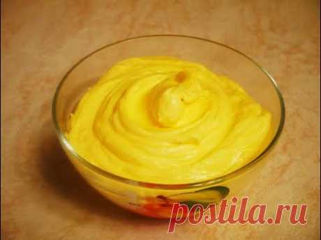 Масляно заварной крем на желтках Рецепт крема для промазки коржей