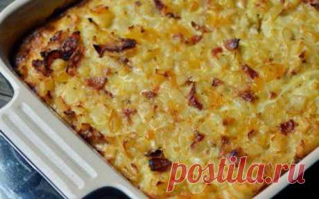 Вкусная еда - кулинарные рецепты на каждый день!: Картофельная запеканка с беконом