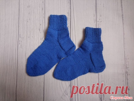 Детские носки. МК. | Мария - Вязание спицами и крючком | Яндекс Дзен