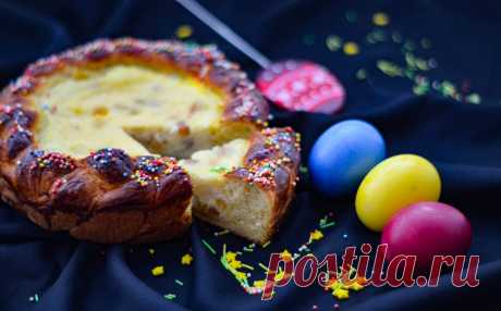 Румынская паска с творогом (Romanian Easter Bread – Pasca) - Вкусные заметки